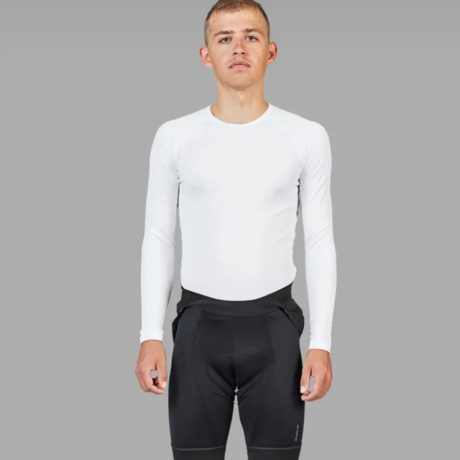 Ondershirts < GripGrab RIDE Thera Shirt et ange ouwen Heren - Wit