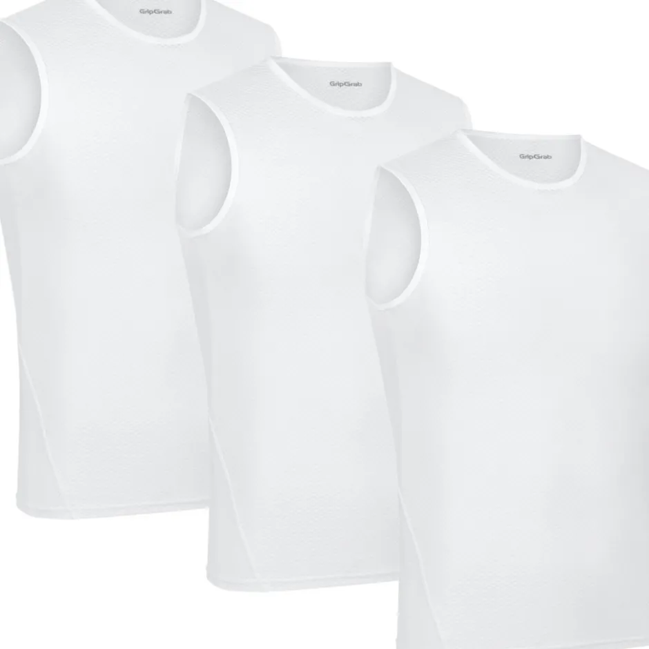 Ondershirts < GripGrab Utraight eh Hed zonder ouwen Heren - et van 3 - Wit