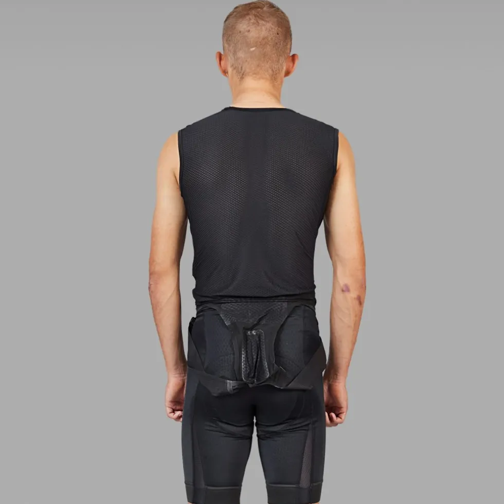 GripGrab Ultralight Mesh Hemd zonder Mouwen Heren - Zwart