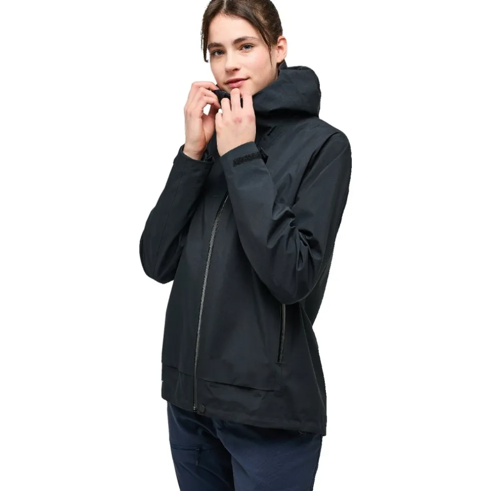 Haglöfs Front Proof Jas Dames - true black 2C5
