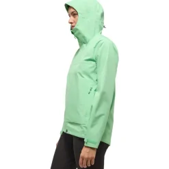 Jacks < Haglöfs Front Proof Jas Dames - mint stone 5LL
