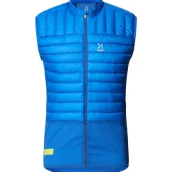 Haglöfs L.I.M Intense Trail Donzen Bodywarmer Heren - electric blue 5Q1