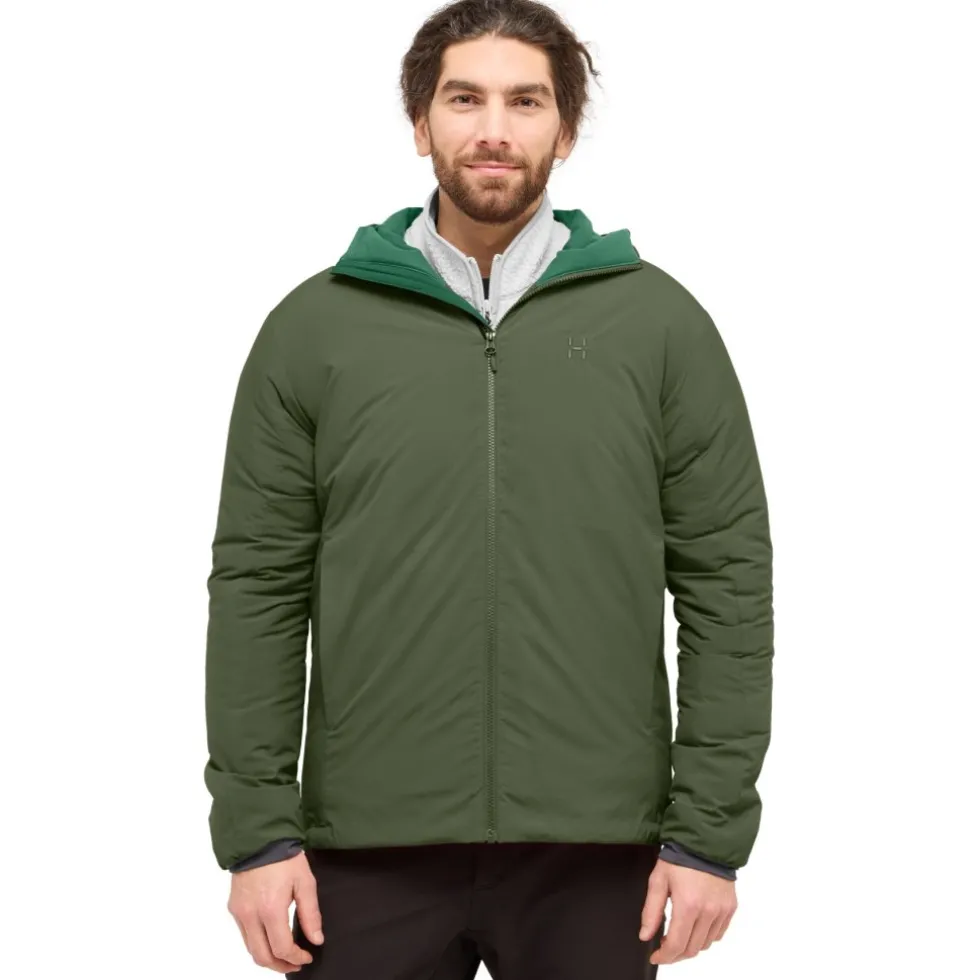 Haglöfs Mimic Alert Jas met capuchon Heren - seaweed green 4Q9