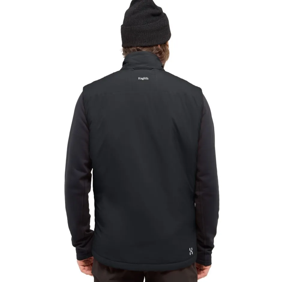 Jacks|Jassen & Vesten < Haglöfs Mimic Alert Vest Heren - true black 2C5
