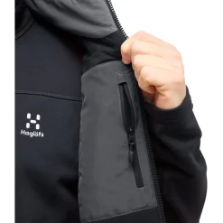 Jacks|Jassen & Vesten < Haglöfs Mimic Alert Vest Heren - true black 2C5