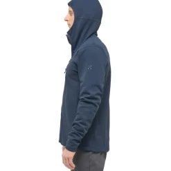 Jacks < Haglöfs Rosson id Hood Jas Heren - tarn bue 3N5
