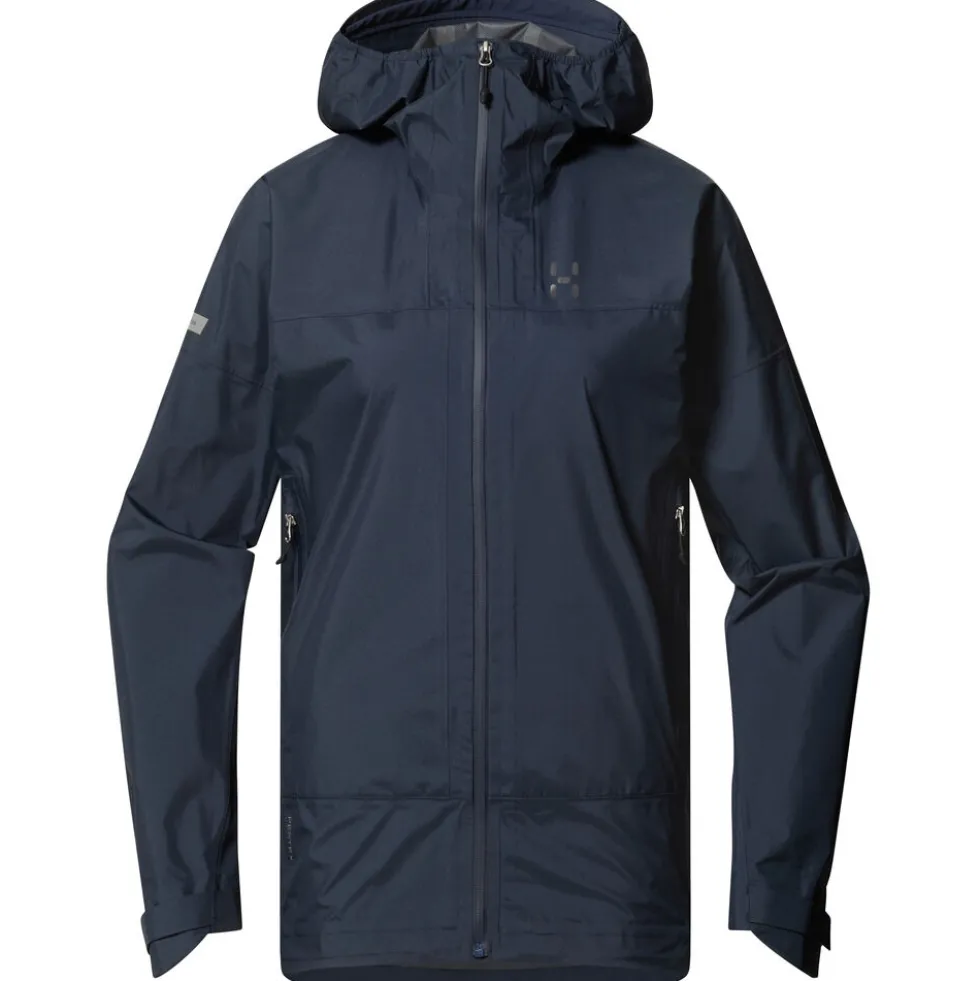 Haglöfs L.I.M Airak 2.5L Regenjas Dames - tarn blue 3N5