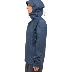 Haglöfs L.I.M Airak 2.5L Regenjas Dames - tarn blue 3N5