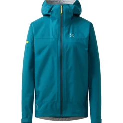 Haglöfs L.I.M Airak 2.5L Regenjas Dames - deep teal 5U9