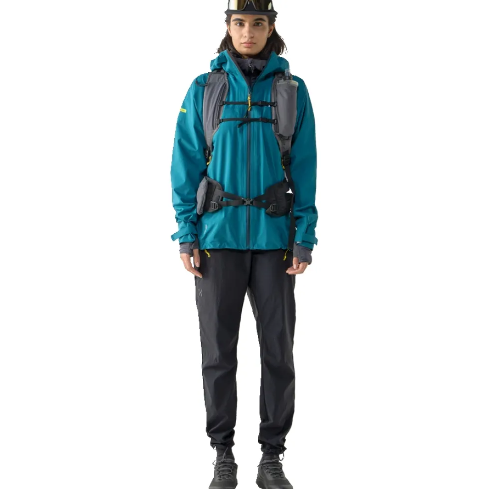 Haglöfs L.I.M Airak 2.5L Regenjas Dames - deep teal 5U9