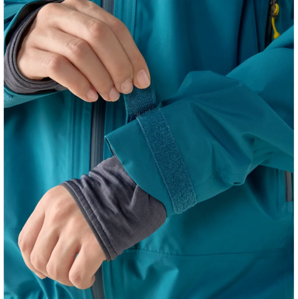 Haglöfs L.I.M Airak 2.5L Regenjas Dames - deep teal 5U9