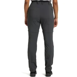Broeken & Rokken < Haglöfs Lite Standard Zip-Off Broek Dames - magnetite 2AT