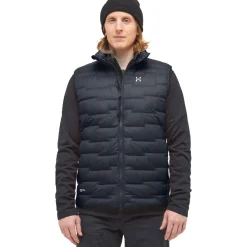 Haglöfs ROC Flash Donsvest Heren - true black 2C5