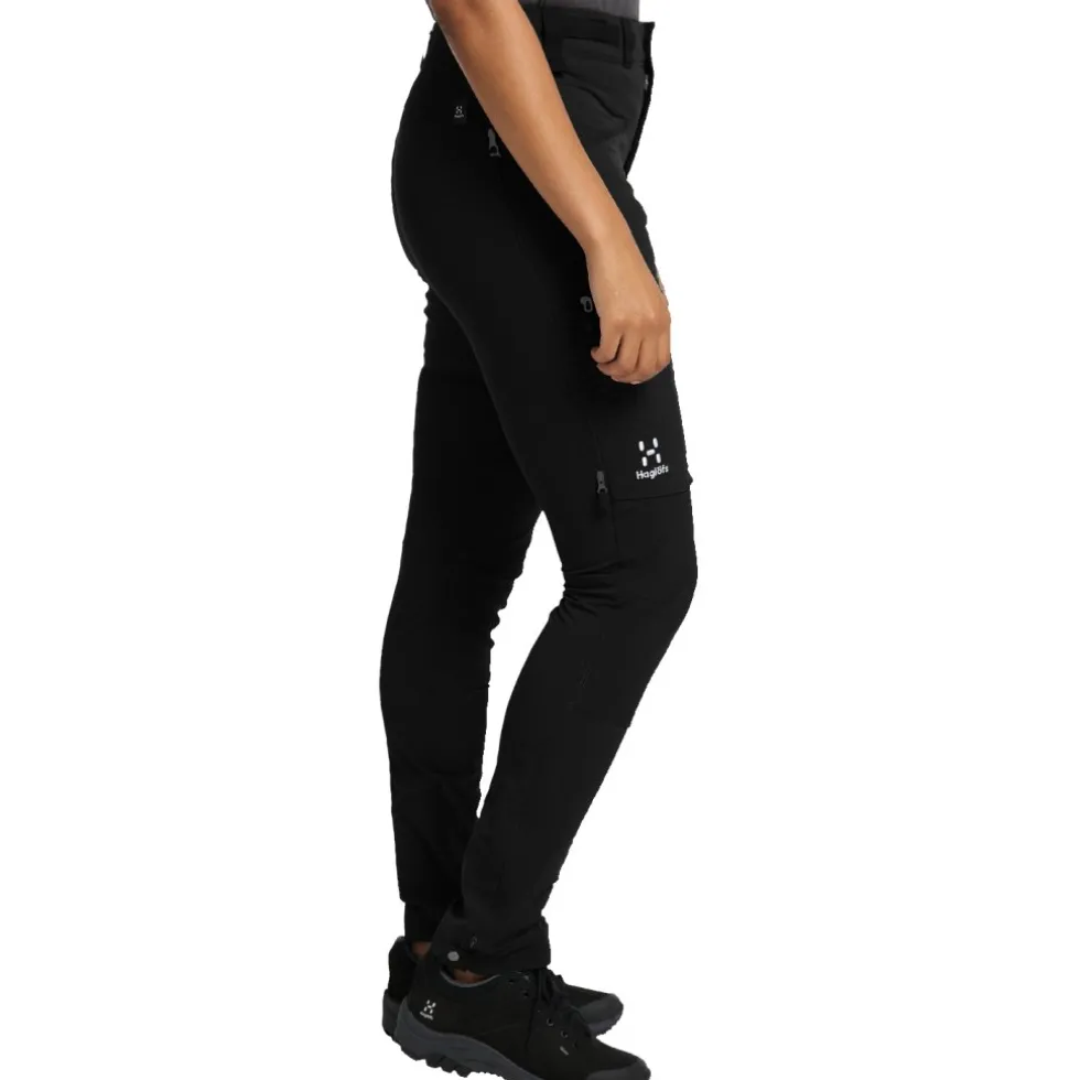 Haglöfs Rugged Slim Broek Dames - Regular - true black 2C5