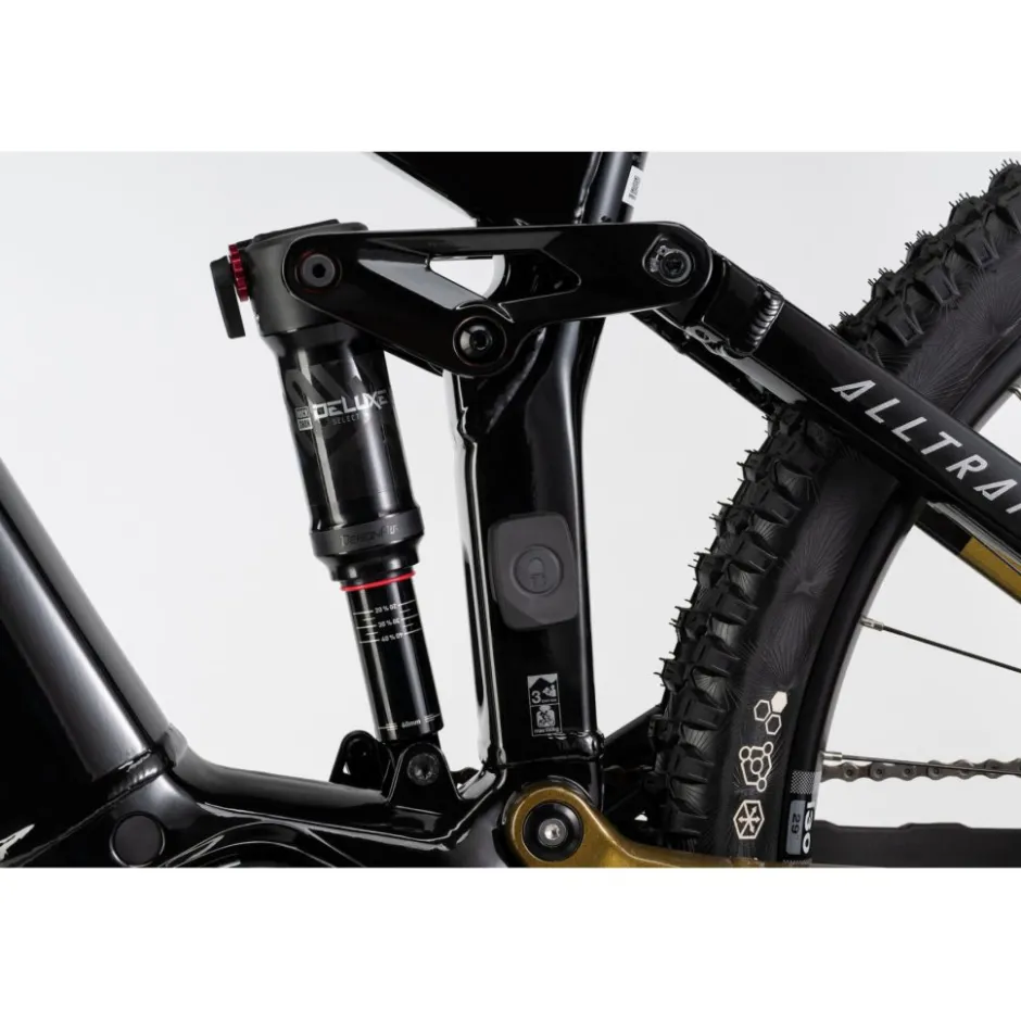 Elektrische Fietsen|E-Mtb Full Suspension < Haibike ALLTRAIL 10 - 29'' E-TB - 2025 - black/ninja gold/grey - glossy