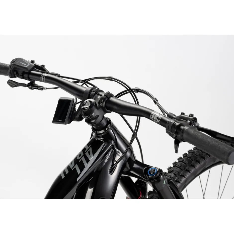 Elektrische Fietsen|E-Mtb Full Suspension < Haibike ALLTRAIL 10 - 29'' E-TB - 2025 - black/ninja gold/grey - glossy