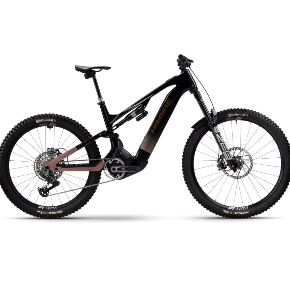 Haibike HYBE CF 11 AXS - 29"/27.5" Carbon E-MTB - 2025 - black/copper/gold - gloss