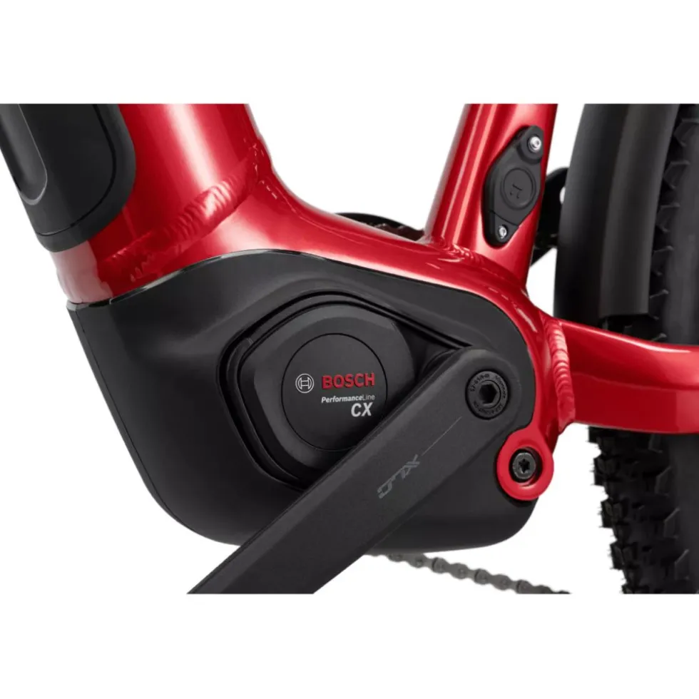 Haibike TREKKING 7 LOW i800Wh - 27.5'' Easy Entry Trekking E-Bike - 2025 - fruity red/blue glossy