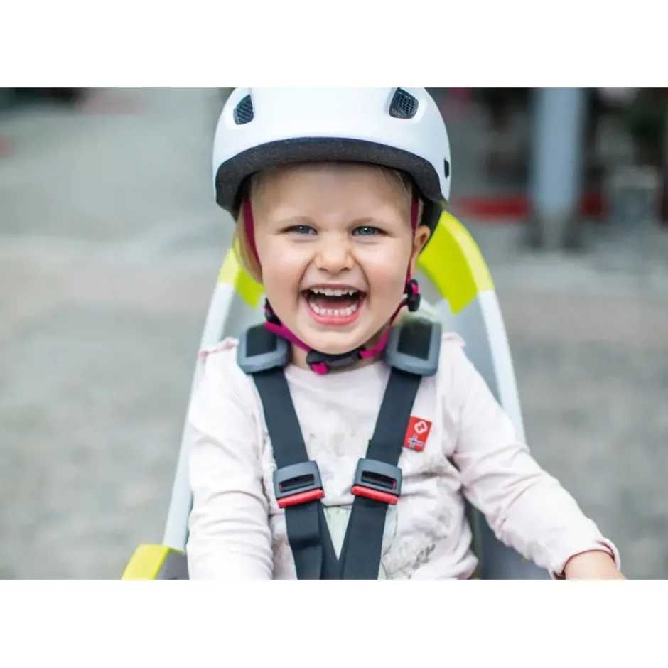 Kinderzitjes < Hamax Amaze Bike Child Seat - grey/lime