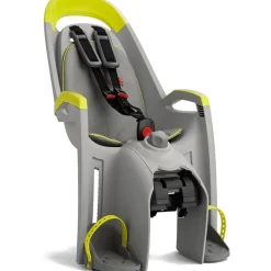 Kinderzitjes < Hamax Amaze Fietsstoeltje voor Kinderen + Adapter voor Drager - grey/lime