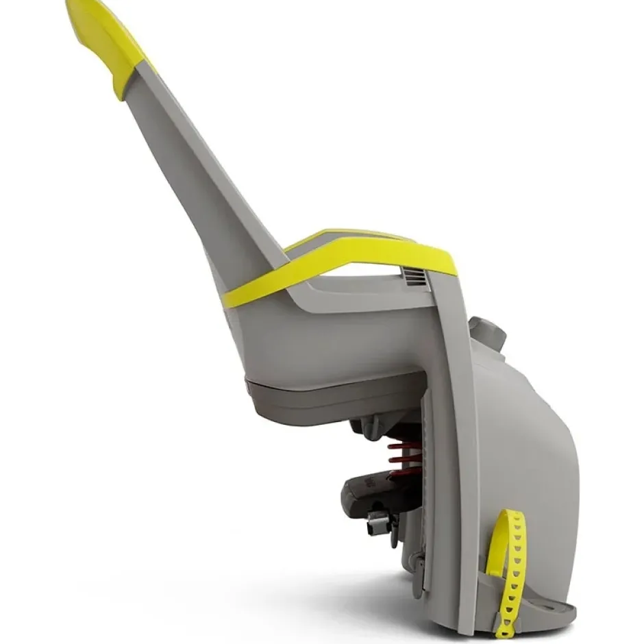 Kinderzitjes < Hamax Amaze Fietsstoeltje voor Kinderen + Adapter voor Drager - grey/lime