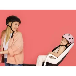 Hamax Caress Fiets-Kinderzitje - wit/mint
