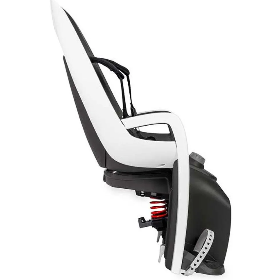 Hamax Caress Fietsstoeltje voor Kinderen voor Montage op de Fietsdrager - white/mint