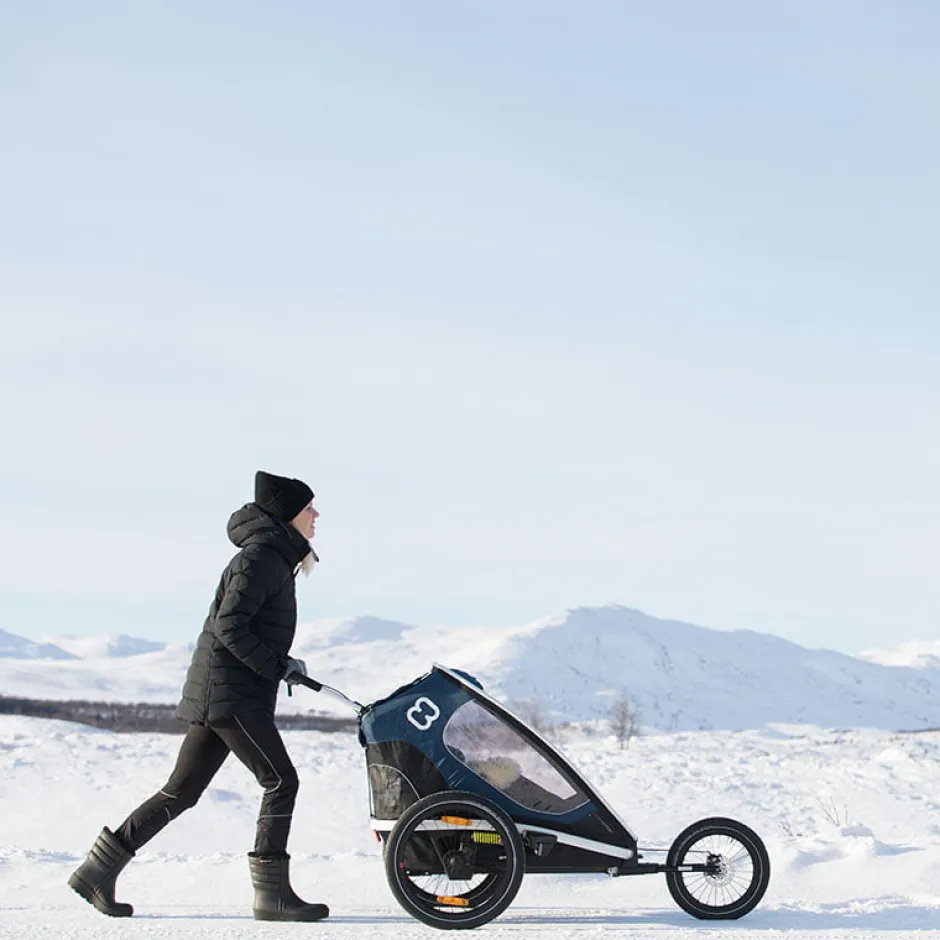 Kinderkarren < Hamax Jogger Kit - Outback/Outback One - Incl. Rem - zwart