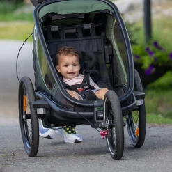 Kinderkarren < Hamax Jogger Kit - Outback/Outback One - Incl. Rem - zwart