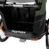Kinderkarren < Hamax Outback Bike Trailer for 2 Kids - green / black