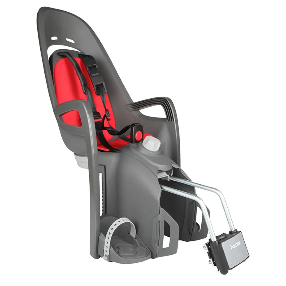 Hamax Zenith Relax Bike Child Seat - grey/red
