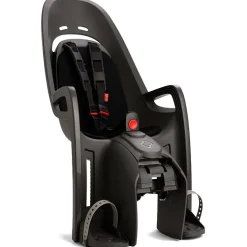 Hamax Zenith Relax Fietsstoeltje voor Kinderen + Adapter voor Drager - zwart/grijs