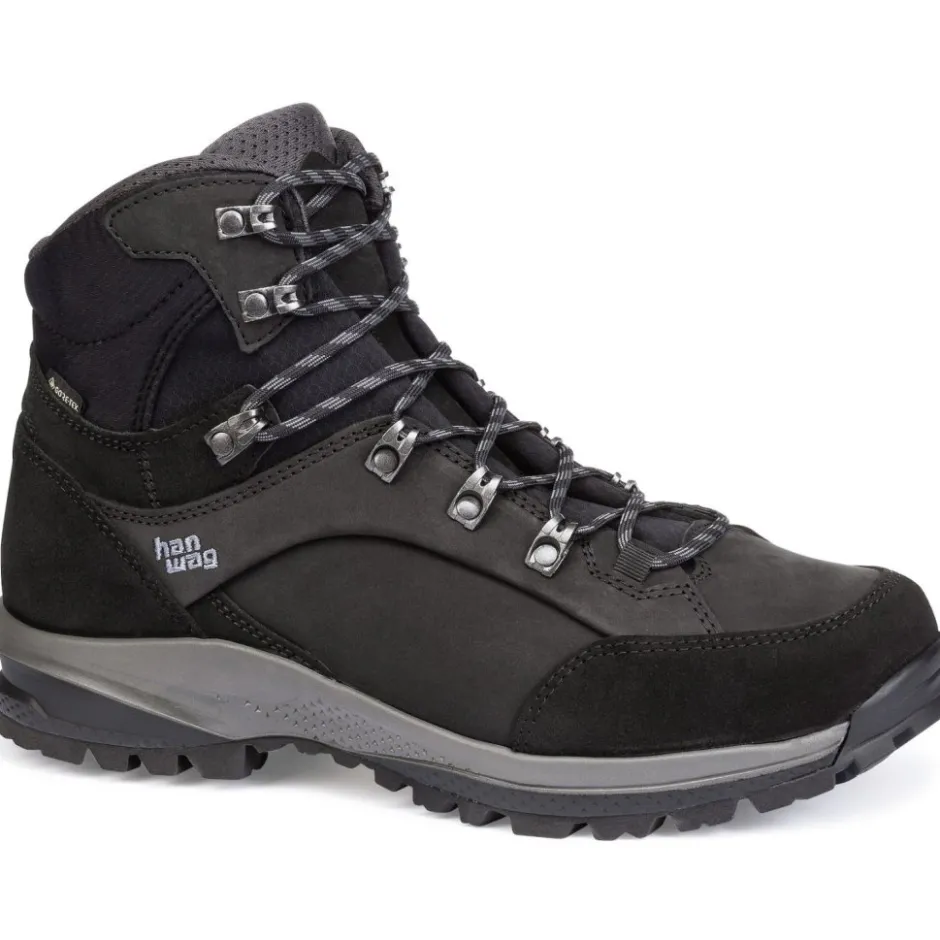 Wandelschoenen|Wandelschoenen < Hanwag Banks SF Extra GTX Wandelboots Heren - Zwart/Asphalt