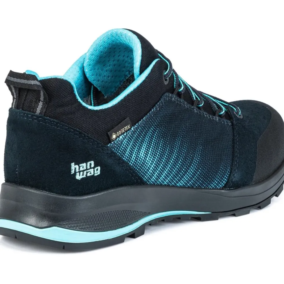 Hanwag Klarsby Low Bunion GTX Wandelschoenen Dames - Navy/Sky