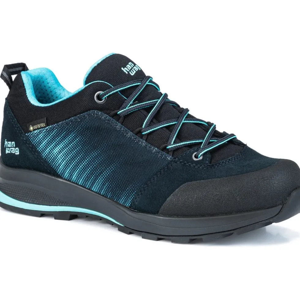 Hanwag Klarsby Low Bunion GTX Wandelschoenen Dames - Navy/Sky