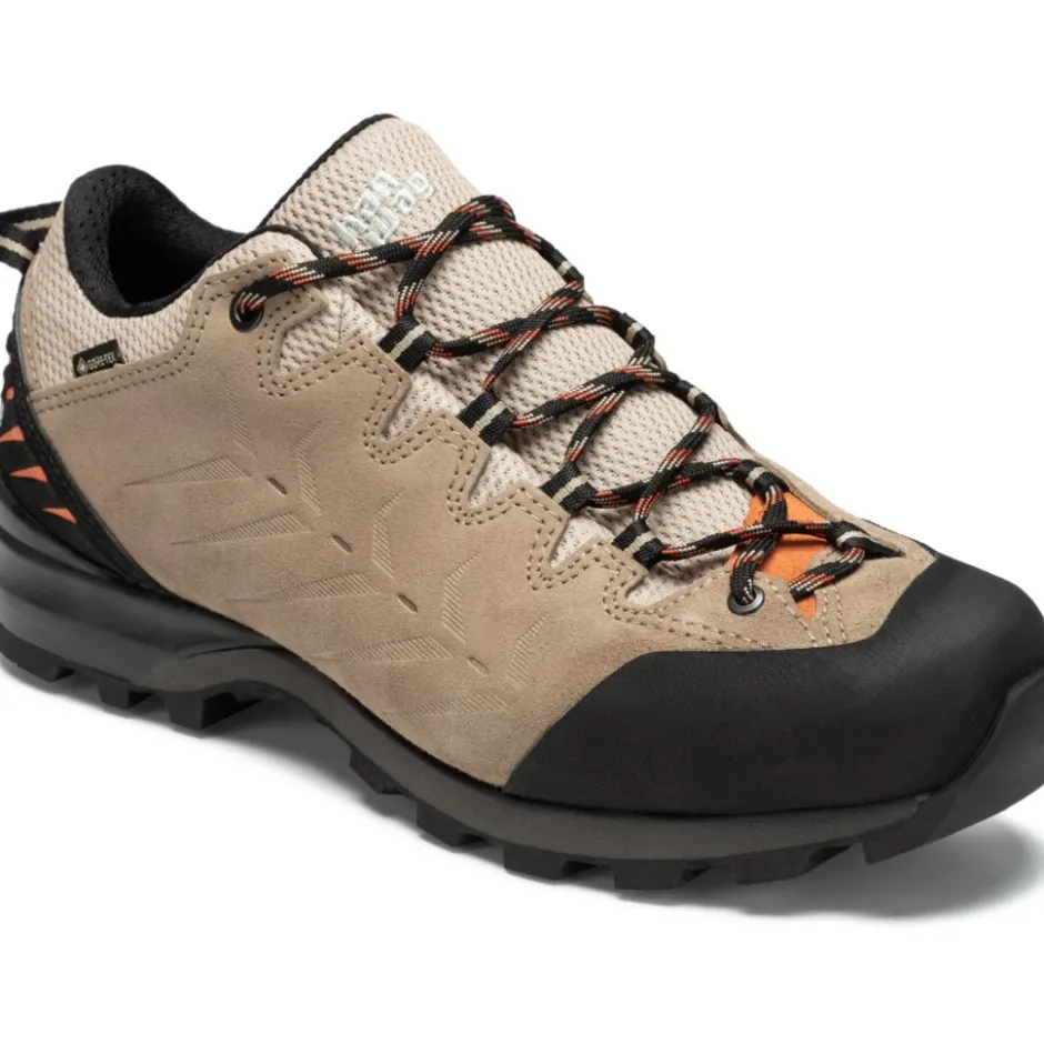 Approachschoenen|Approachschoenen < Hanwag Makra Pro Low GTX Approachschoenen Heren - Lightbrown/Orange