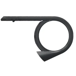 Kettingkasten < Hebie Chainglider Open Plus 358 Kettingkast - zwart