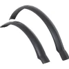 Hebie Taipan 20 757 MTB/Childrens Bike Mudguard Set 20 Inches - black