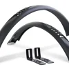Spatborden < Hebie Taipan 24 758 MTB/Urban Bike Mudguard Set 24 Inches - black