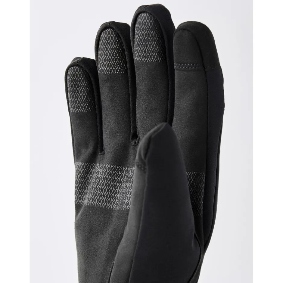 Handschoenen < Hestra CZone Contact - 5 Vinger Outdoor Handschoenen - dark grey
