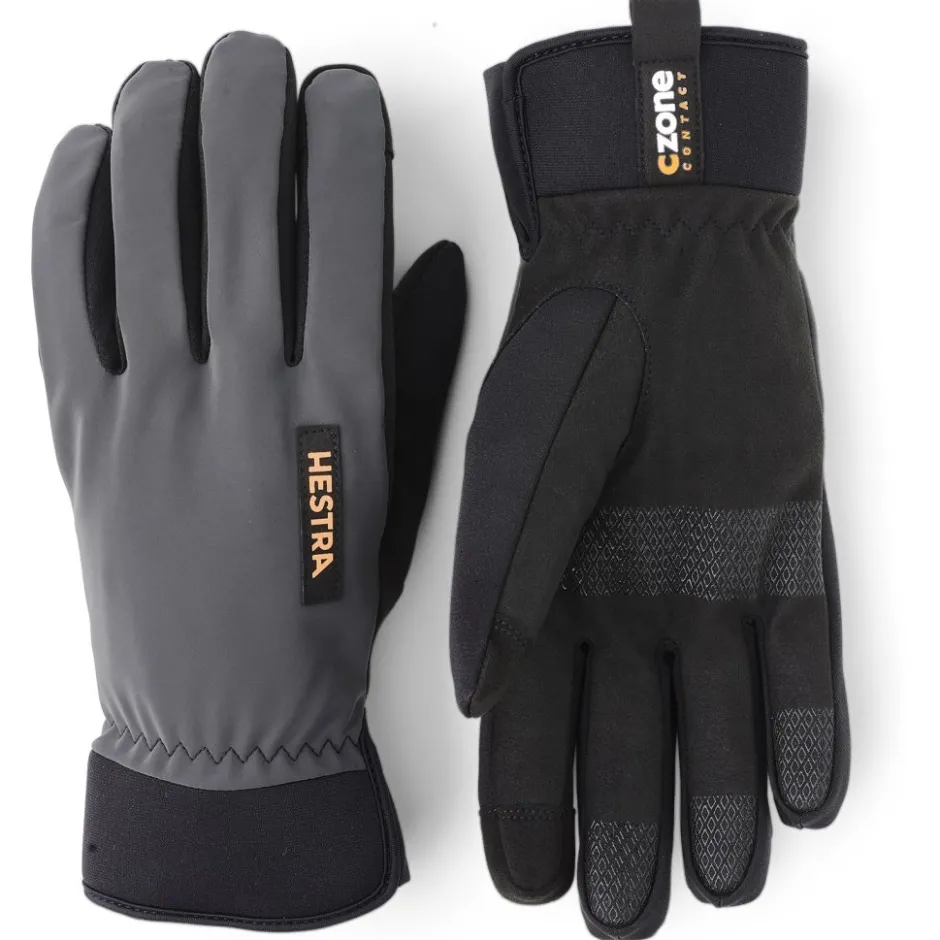 Handschoenen < Hestra CZone Contact - 5 Vinger Outdoor Handschoenen - dark grey