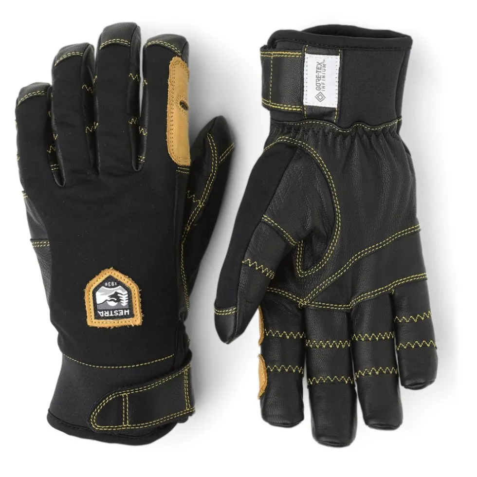 Hestra Ergo Grip Active - 5 Vinger Outdoor Handschoenen - black/black