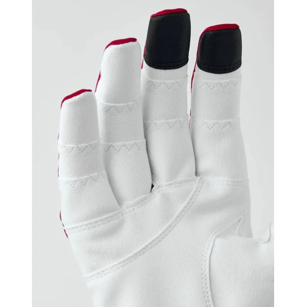 Hestra Ergo Grip Race Cut 5 Vinger Handschoenen - red/navy