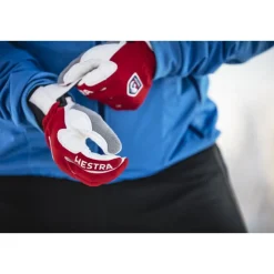 Handschoenen < Hestra Ergo Grip Windstopper Race - 5 Vinger Langlauf Handschoenen - oranje