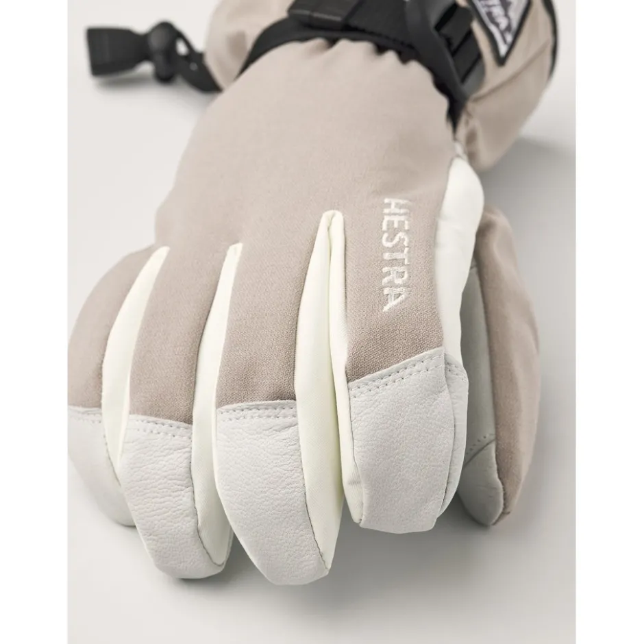 Handschoenen < Hestra Powder Gauntlet - 5 Vinger Skihandschoenen - beige