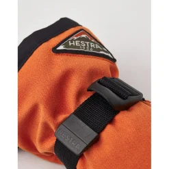 Hestra Powder Gauntlet - 5 Vinger Skihandschoenen - brick red