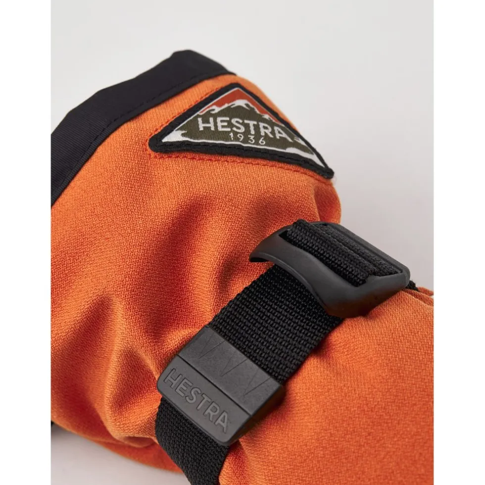 Hestra Powder Gauntlet - 5 Vinger Skihandschoenen - brick red
