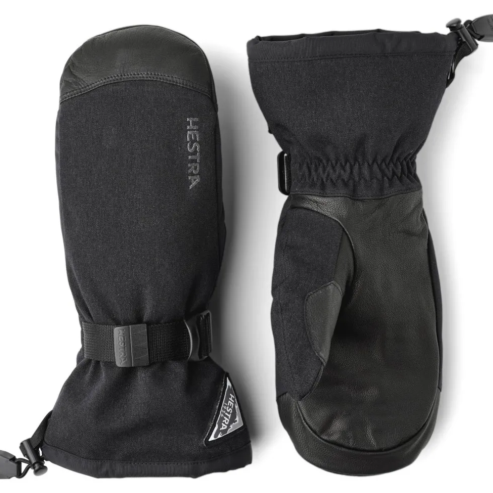 Hestra Powder Gauntlet Wanten - zwart
