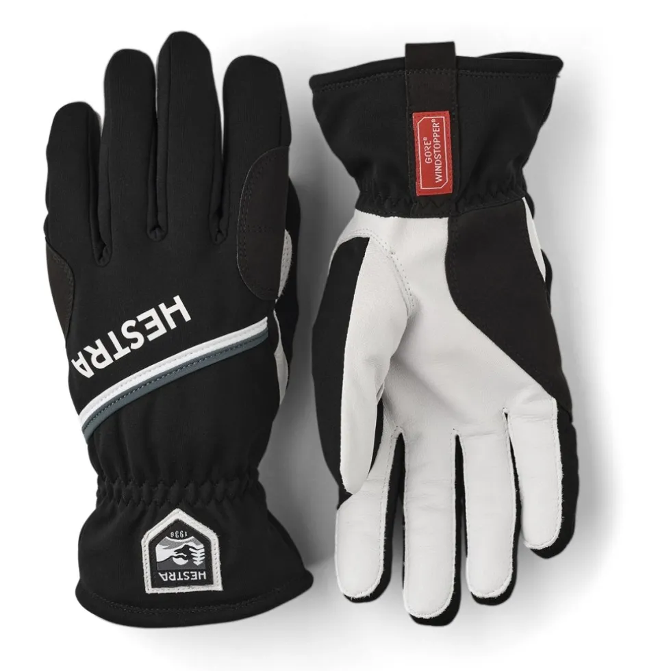 Hestra Windstopper Action Coach - 5 Vinger Langlauf Handschoenen - black