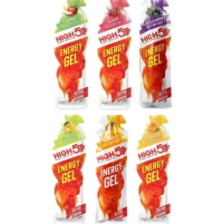 Outdoor Maaltijden < High5 Energy Gel - Koolhydraat Gel - 5x40g